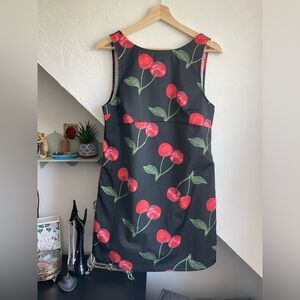 Open Back Cherry Dress
